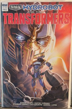 Schick Hydrobot and the Transformers #1