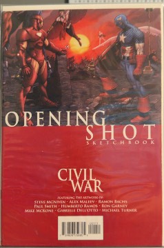 Civil War: Opening Shot Sketchbook #1
